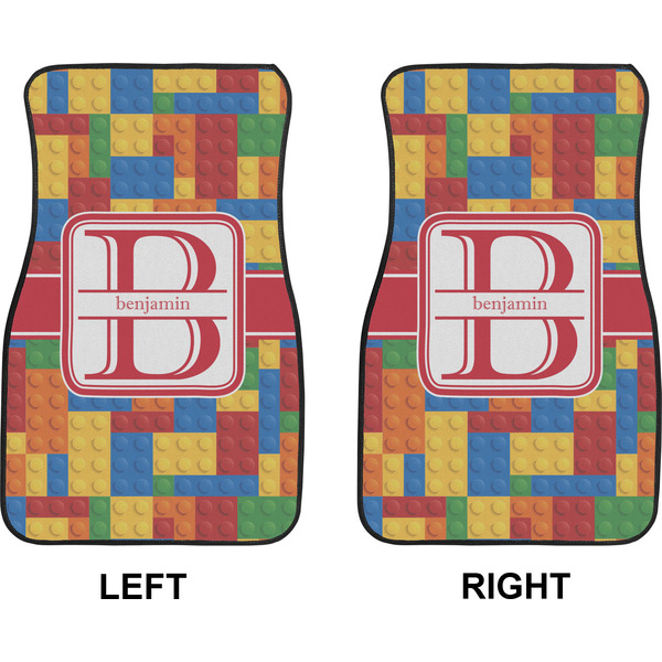 Building Blocks Car Mat Front - Approval