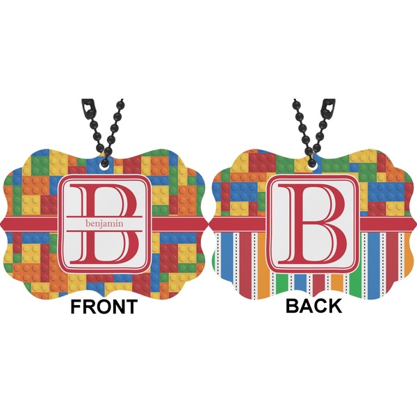 Building Blocks Car Ornament (Approval)