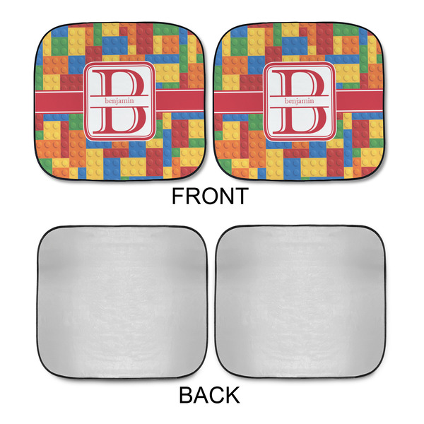 Building Blocks Car Sun Shades - APPROVAL