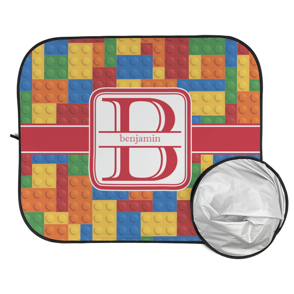 Building Blocks Car Sun Shades - FOLDED & UNFOLDED