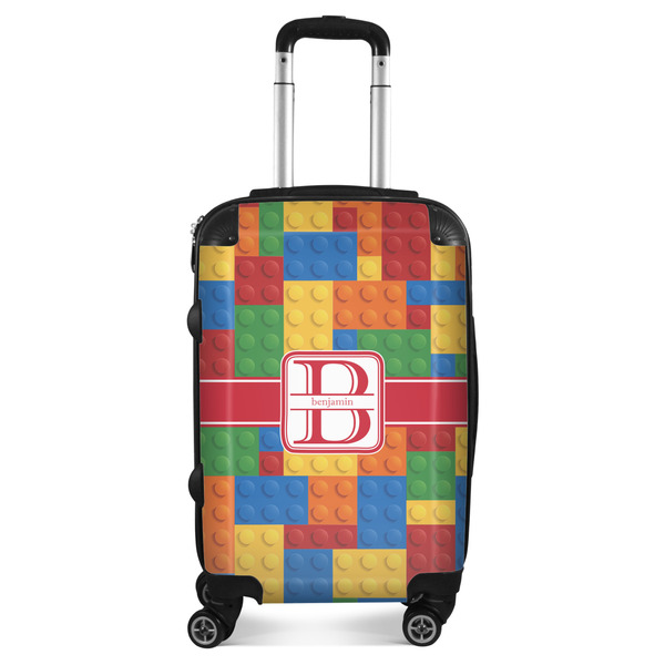 Custom Building Blocks Suitcase - 20" Carry On (Personalized)