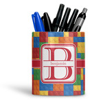 Building Blocks Ceramic Pen Holder