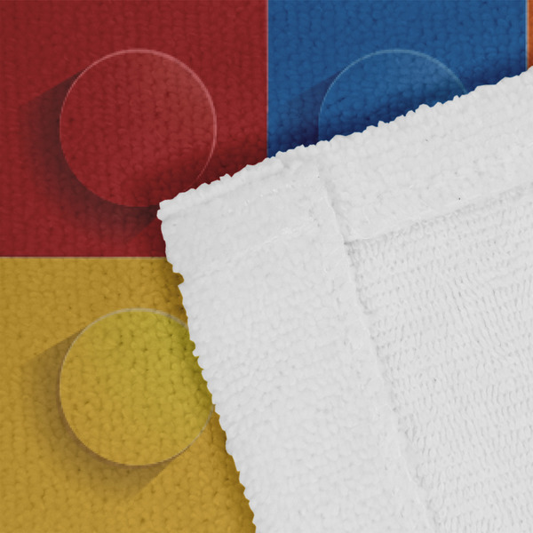 Building Blocks Close up of Fabric