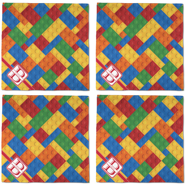 Building Blocks Cloth Napkins - Personalized Dinner (APPROVAL) Set of 4