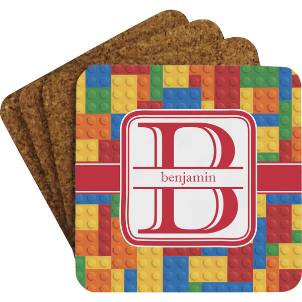 Building Blocks Coaster Set (Personalized)