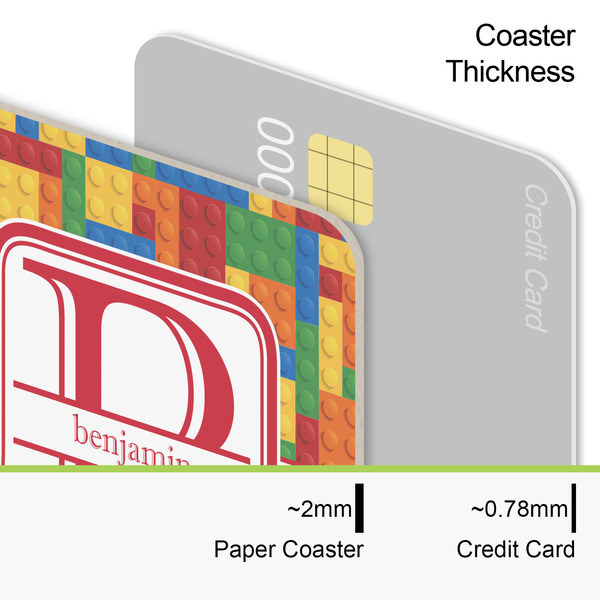 Building Blocks Coaster Thickness