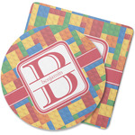 Building Blocks Rubber Backed Coaster (Personalized)