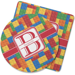 Building Blocks Rubber Backed Coaster (Personalized)