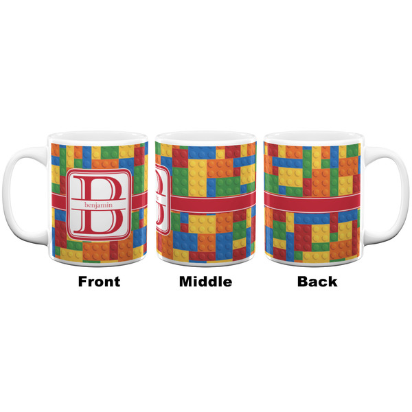 Building Blocks Coffee Mug - 11 oz - White APPROVAL