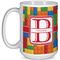 Building Blocks Coffee Mug - 15 oz - White Full