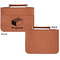 Building Blocks Cognac Leatherette Bible Covers - Small Single Sided Apvl