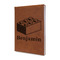 Building Blocks Cognac Leatherette Journal - Main