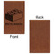 Building Blocks Cognac Leatherette Journal - Single Sided - Apvl