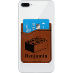 Building Blocks Leatherette Phone Wallet (Personalized)
