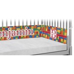 Building Blocks Crib Bumper Pads (Personalized)