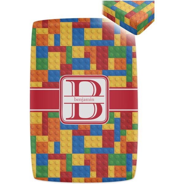 Building Blocks Crib Fitted Sheet - Apvl