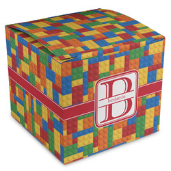 Building Blocks Cube Favor Gift Boxes (Personalized)