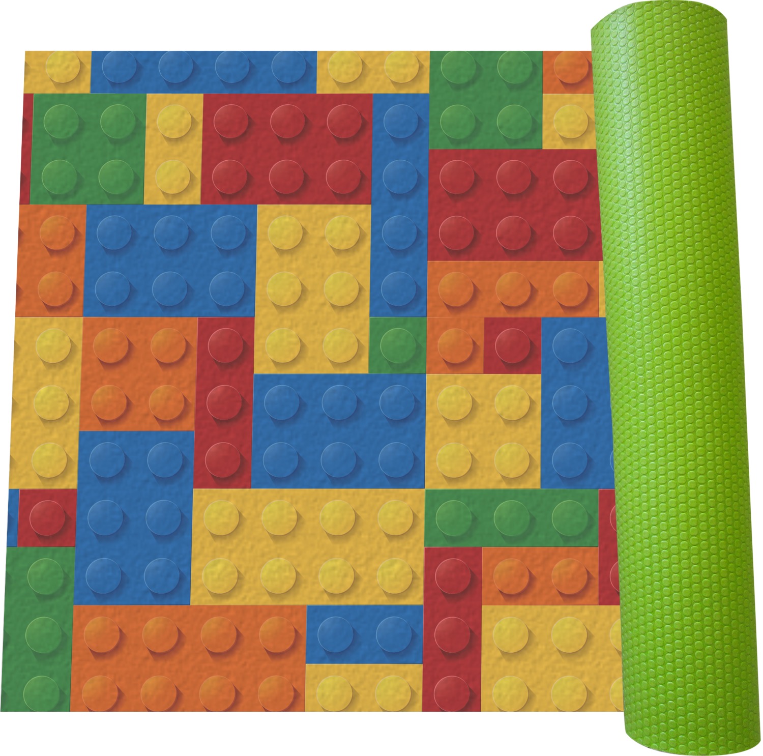Building Blocks Yoga Mat (Personalized) YouCustomizeIt