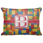 Building Blocks Decorative Baby Pillowcase - 16"x12" (Personalized)