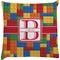 Building Blocks Decorative Pillow Case (Personalized)