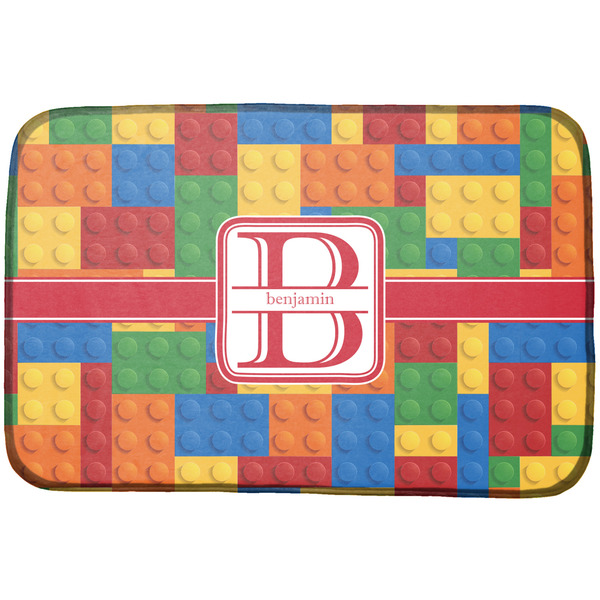 Custom Building Blocks Dish Drying Mat (Personalized)