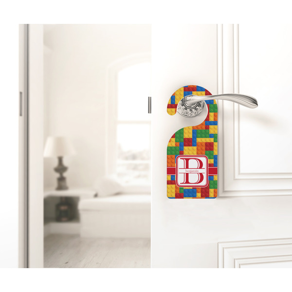 Building Blocks Door Hanger - LIFESTYLE