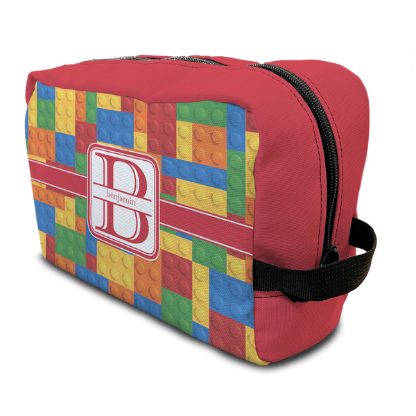 Custom Building Blocks Toiletry Bag / Dopp Kit (Personalized)