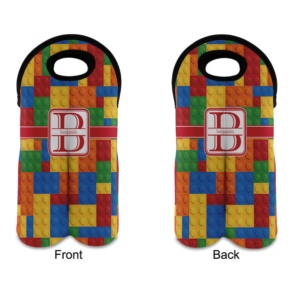 Building Blocks Double Wine Tote - APPROVAL (new)