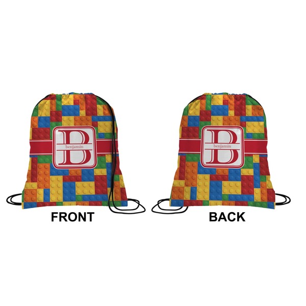Building Blocks Drawstring Backpack