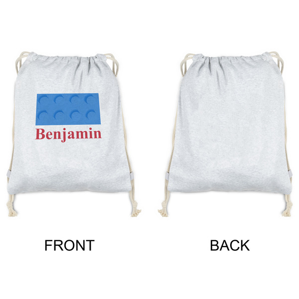 Building Blocks Drawstring Backpacks - Sweatshirt Fleece - Single Sided - APPROVAL