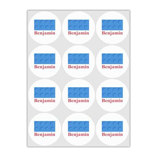 Building Blocks Drink Topper - Small - Set of 12