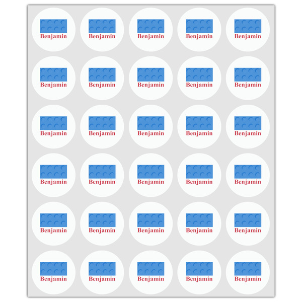 Building Blocks Drink Topper - XSmall - Set of 30