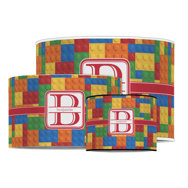 Building Blocks Drum Lampshades - MAIN