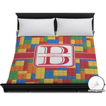 Building Blocks Duvet Cover - King (Personalized)