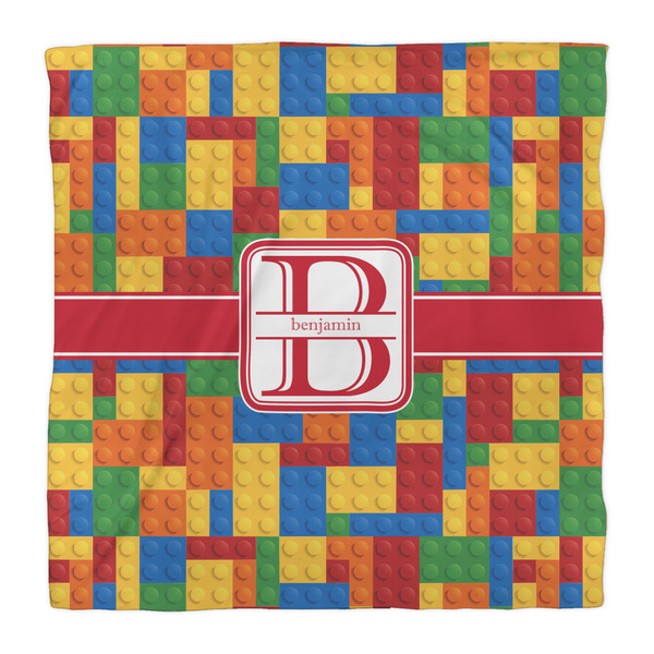 Building Blocks Duvet Cover - Queen - Front
