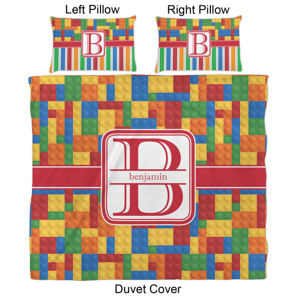 Building Blocks Duvet Cover Set - King - Approval