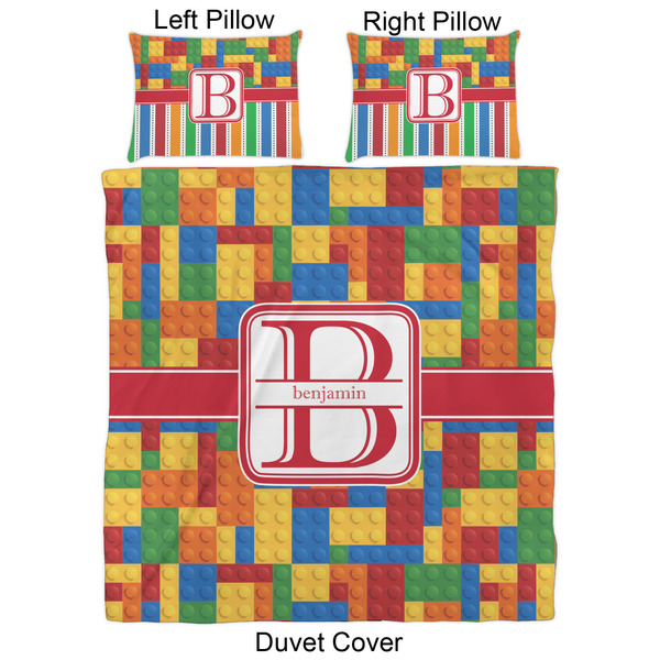 Building Blocks Duvet Cover Set - Queen - Approval