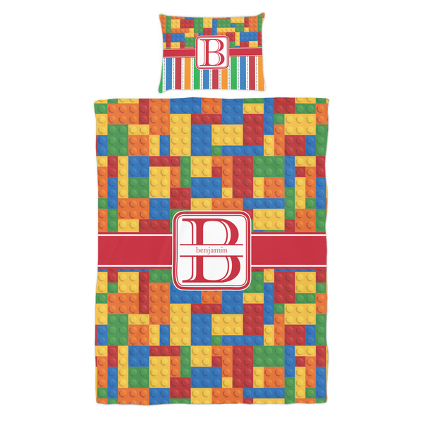 Building Blocks Duvet Cover Set - Twin - Alt Approval