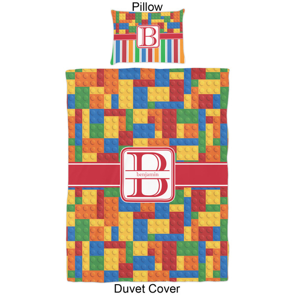 Building Blocks Duvet Cover Set - Twin - Approval
