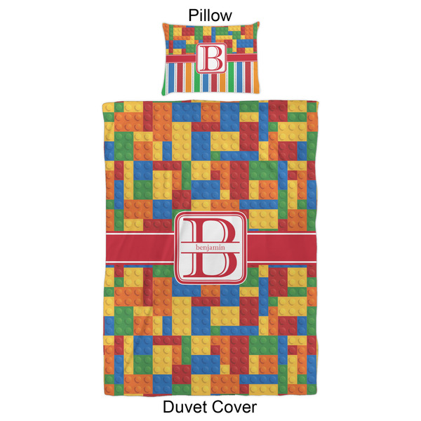 Building Blocks Duvet Cover Set - Twin XL - Approval