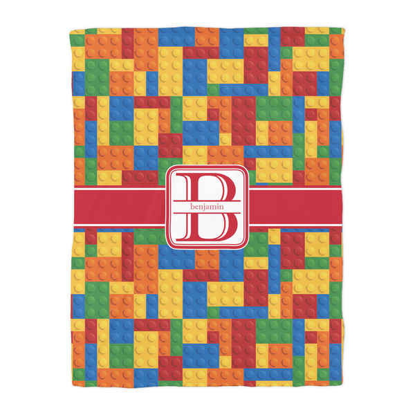 Building Blocks Duvet Cover - Twin - Front