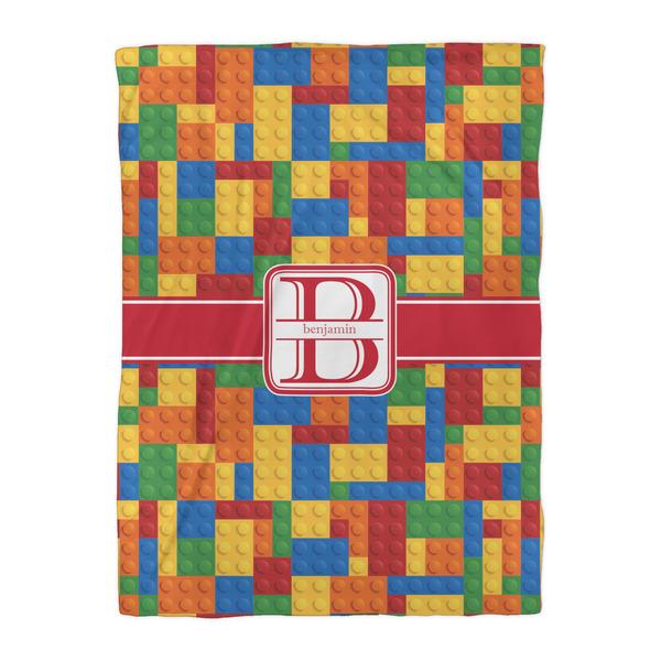 Building Blocks Duvet Cover - Twin XL - Front