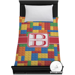 Building Blocks Duvet Cover - Twin XL (Personalized)