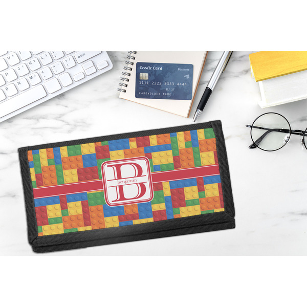 Building Blocks DyeTrans Checkbook Cover - LIFESTYLE