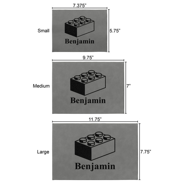 Building Blocks Engraved Gift Boxes - All 3 Sizes