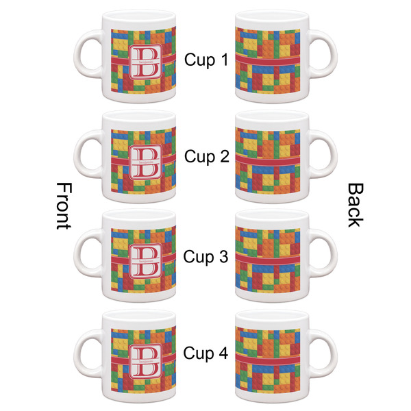 Building Blocks Espresso Cup Set of 4 - Apvl