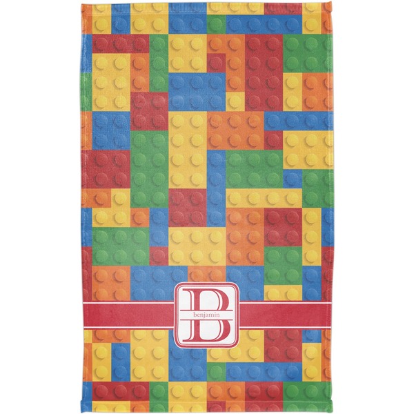 Building Blocks Finger Tip Towel - Full View