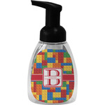 Building Blocks Foam Soap Bottle - Black (Personalized)