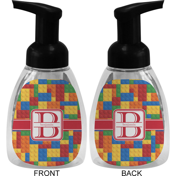 Building Blocks Foam Soap Bottle (Front & Back)