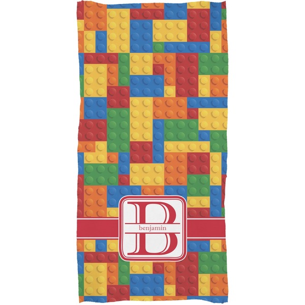 Building Blocks Full Sized Bath Towel - Apvl